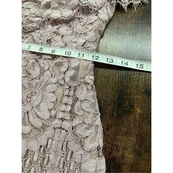 WAYF Venice Off the Shoulder Lace Minidress - Picture 10 of 13